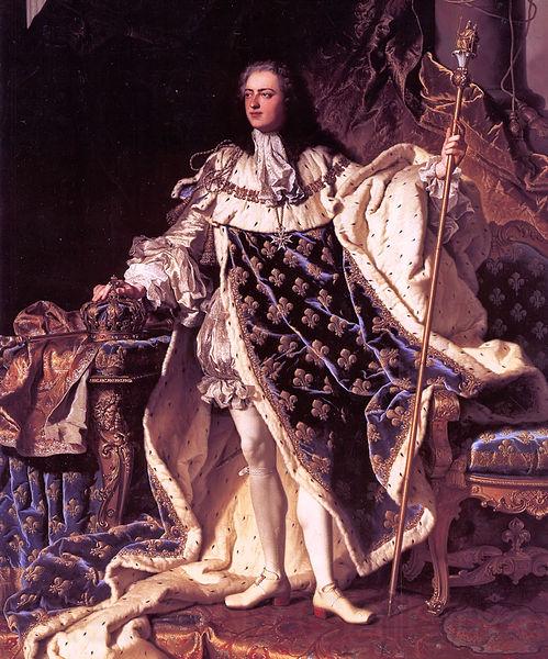 Hyacinthe Rigaud Portrait of Louis XV of France